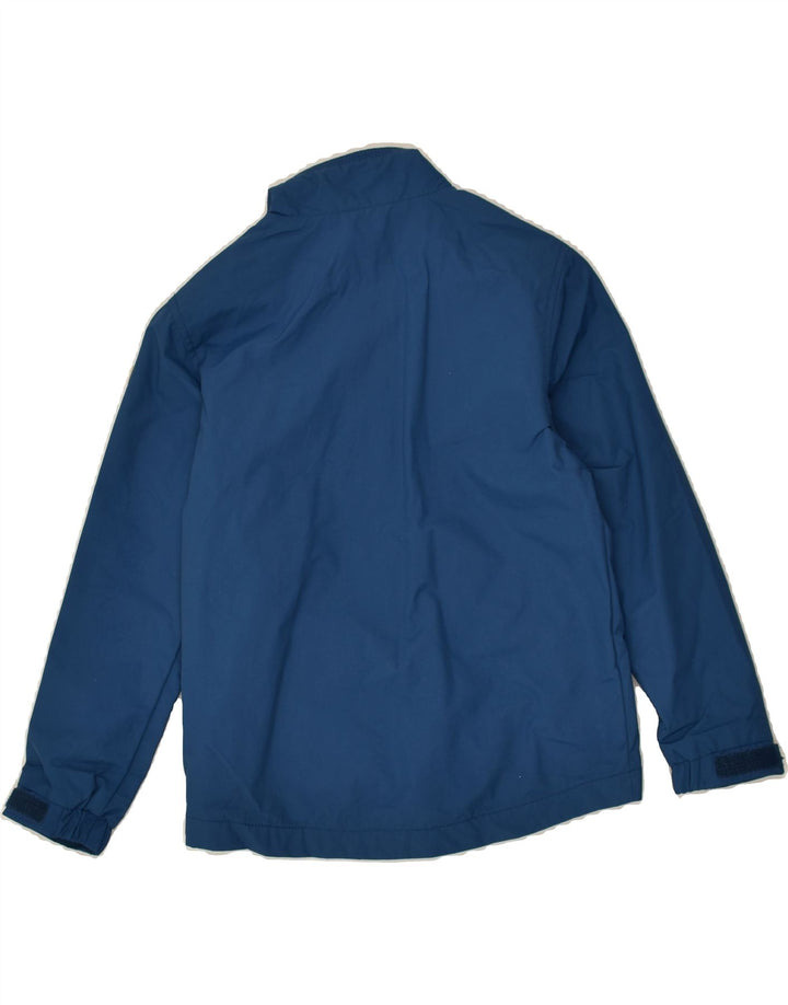 NAPAPIJRI Boys Windbreaker Jacket 7-8 Years Blue Polyester | Vintage Napapijri | Thrift | Second-Hand Napapijri | Used Clothing | Messina Hembry 