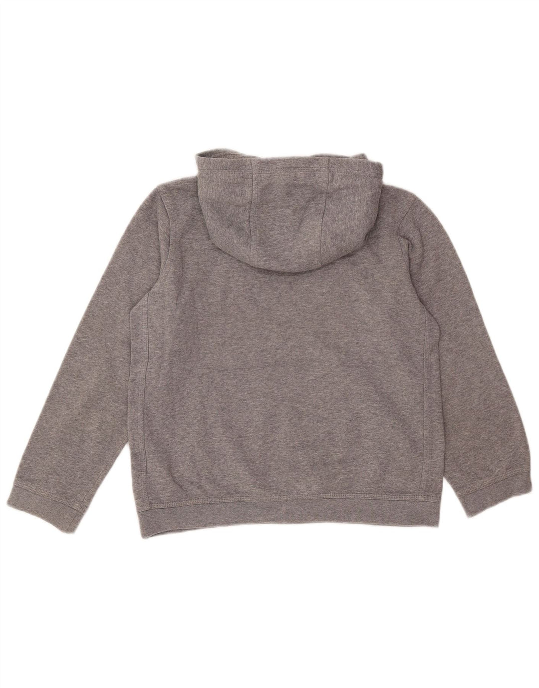 NIKE Kapuzenpullover für Jungen, Standard-Passform, 12–13 Jahre, Größe L, Grau, Baumwolle