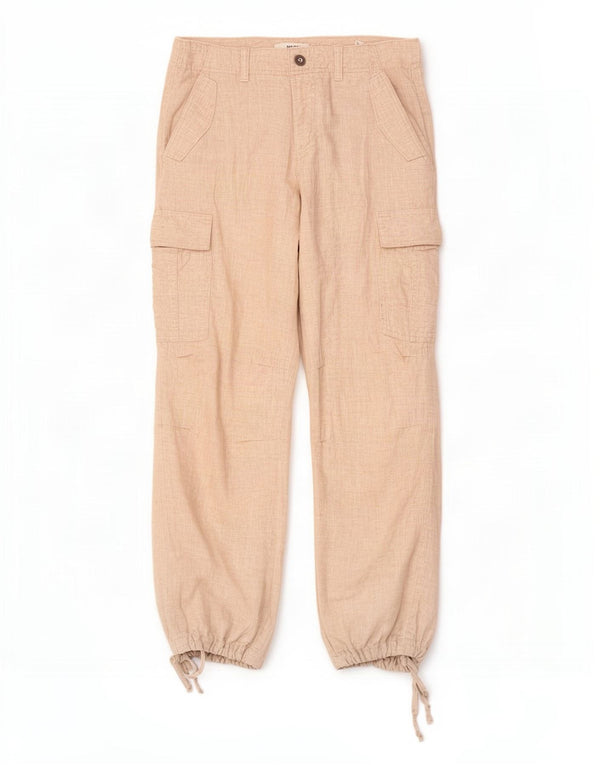 Marks & Spencer Damen Jogger-Cargohose UK 12 Medium W30 L29 Beige