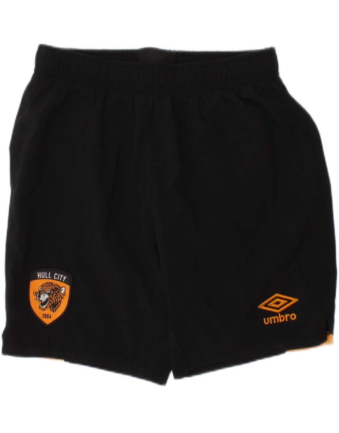 UMBRO Sportshorts für Jungen, 8–9 Jahre, schwarzes Polyester