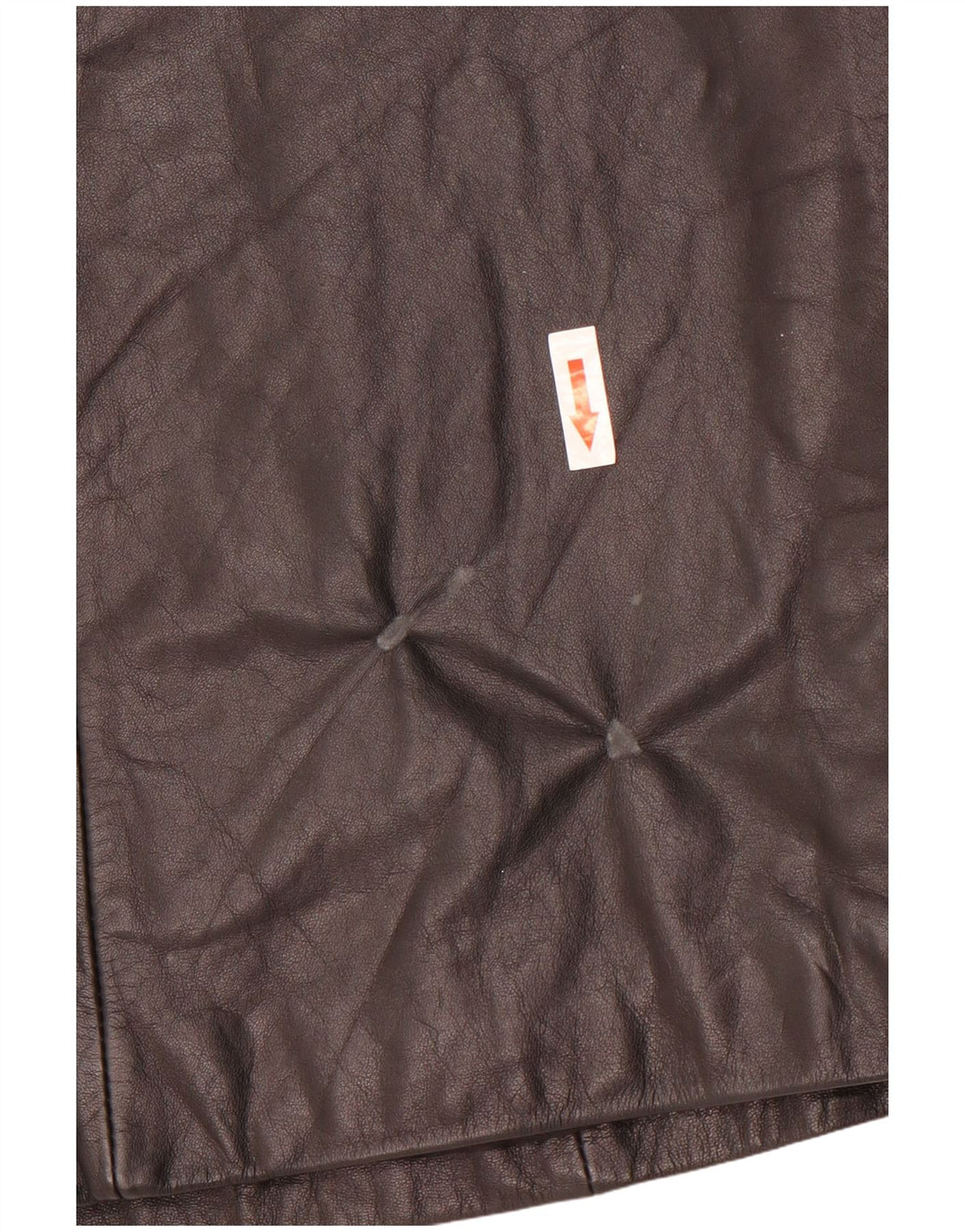 Vintage Damen Lederjacke IT 42 Mittelschwarzes Leder