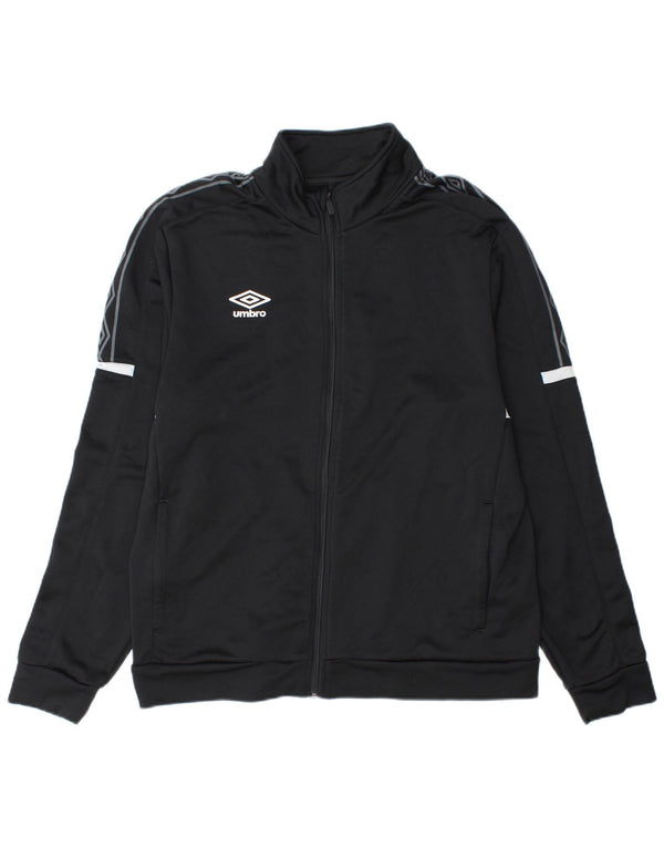 Umbro Herren Graphic Trainingsanzug Top Jacke XL Schwarz Polyester