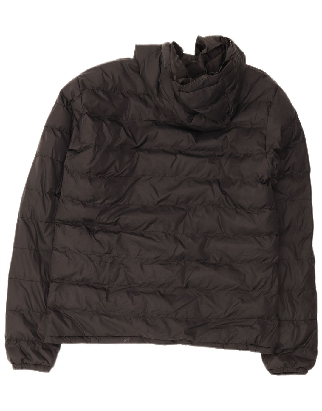 Mountain Warehouse Wattierte Herrenjacke mit Kapuze, UK 38, Mittelschwarzes Nylon