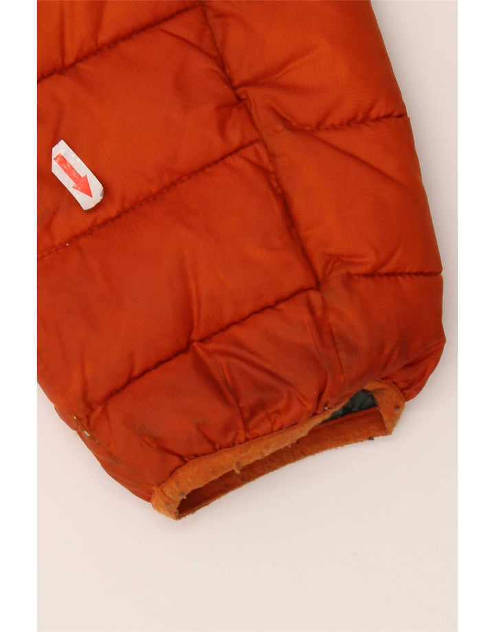 North Sails Herren-Kapuzenjacke, gepolstert, UK 40, Größe L, Orange, Polyester