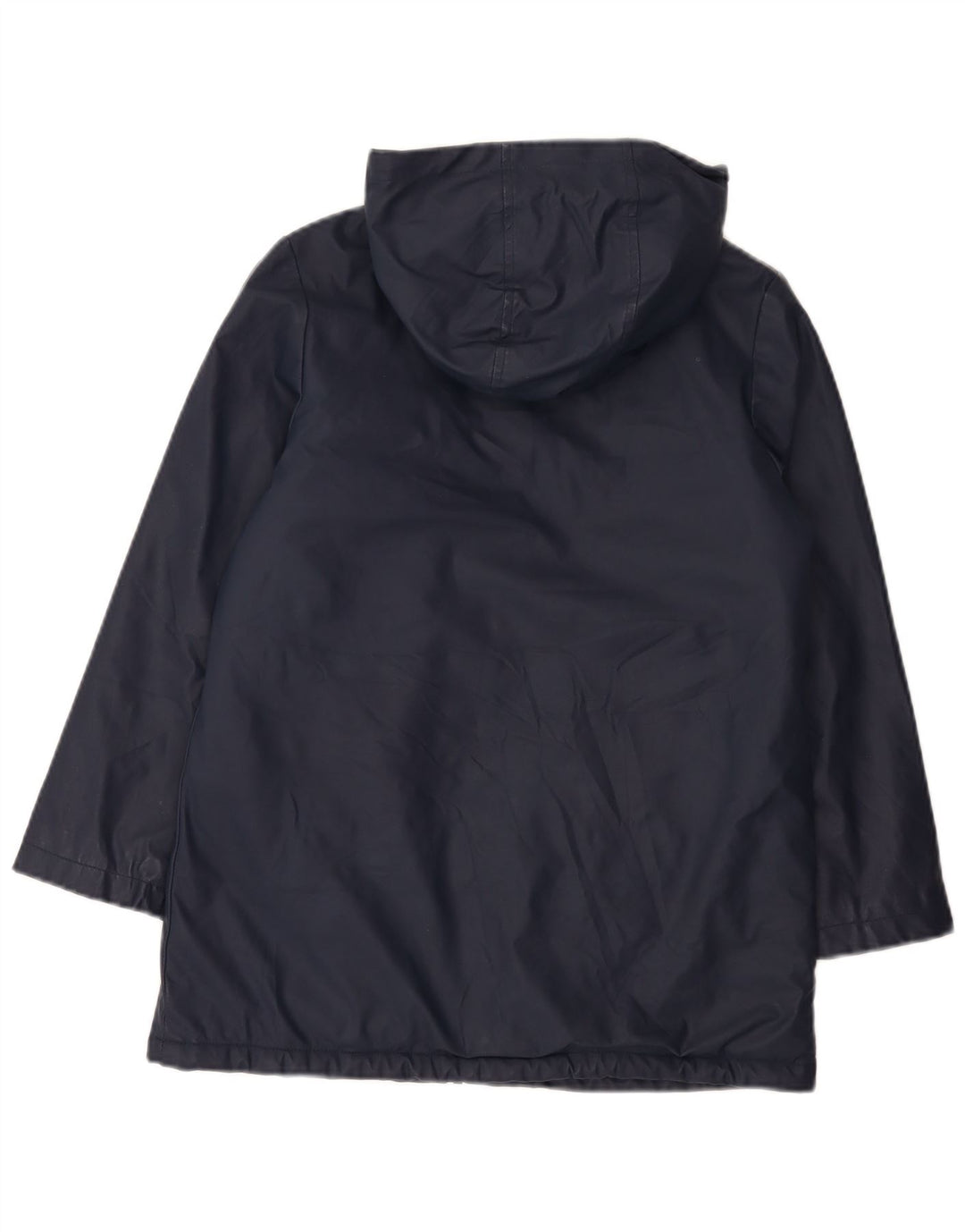 Marks & Spencer Sherpa-Jacke mit Kapuze für Jungen, 10–11 Jahre, Marineblau