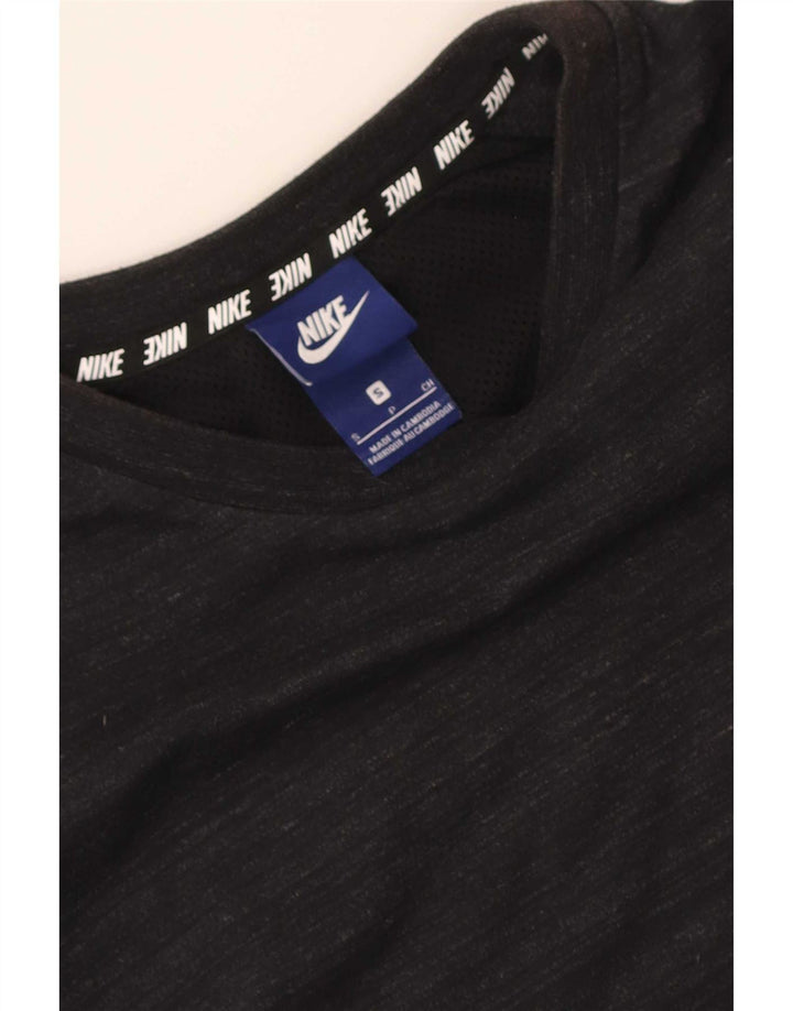 Nike Herren T-Shirt Top Small Grau meliert