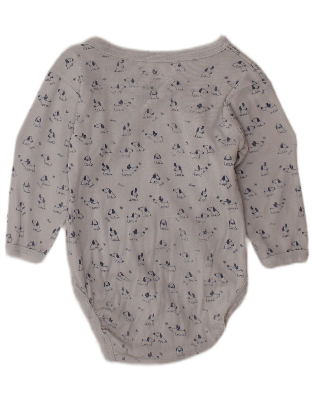 VINTAGE Baby-Jungen-Body mit Grafik, 0–3 Monate, Weiß