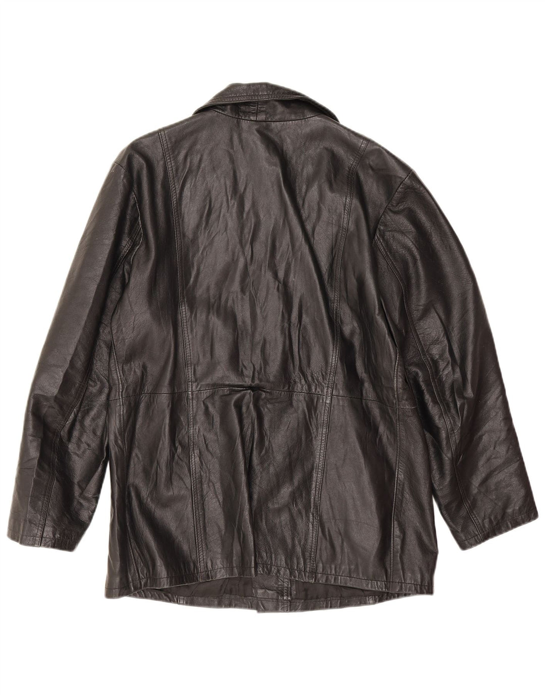 Legendäre Jacke 1957 Damen Lederjacke IT 46 Großes schwarzes Leder
