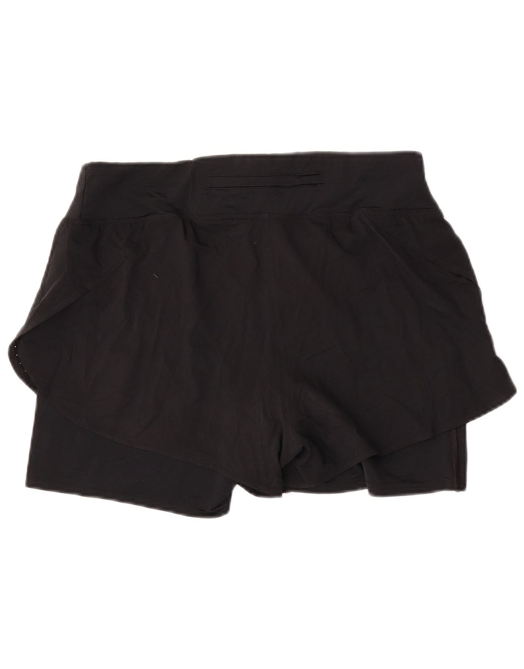 Nike Damen Dri Fit Sport Shorts UK 14 Large Schwarz Polyester