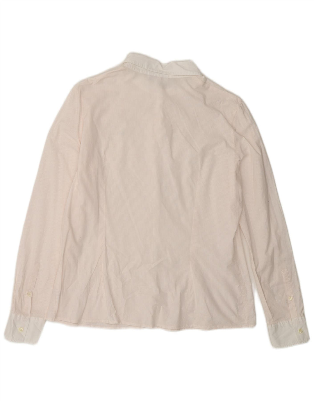 LACOSTE Damen-Hemd, Größe 44, groß, rosa Nadelstreifen