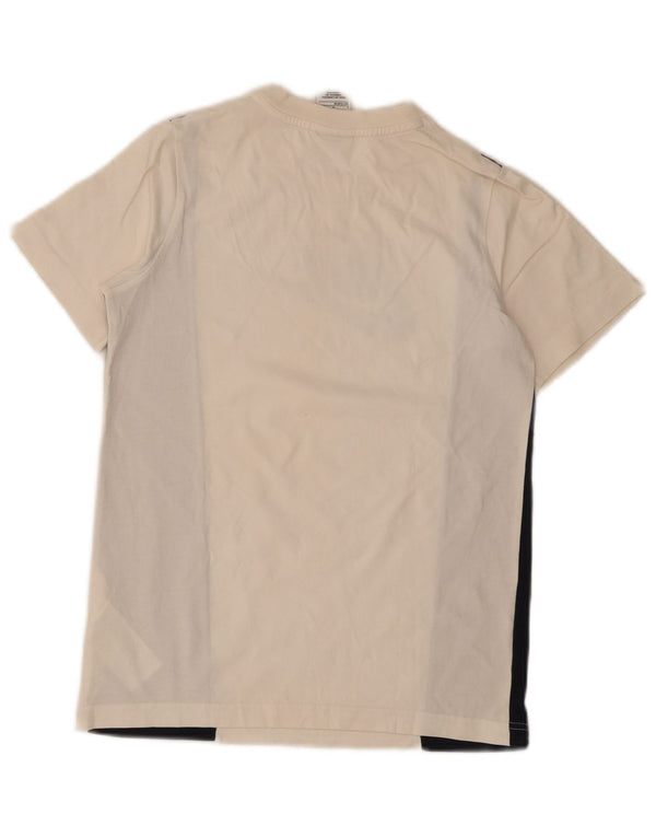 Nike Jungen-T-Shirt mit Grafik, 12–13 Jahre, groß, beige, Colourblock-Baumwolle