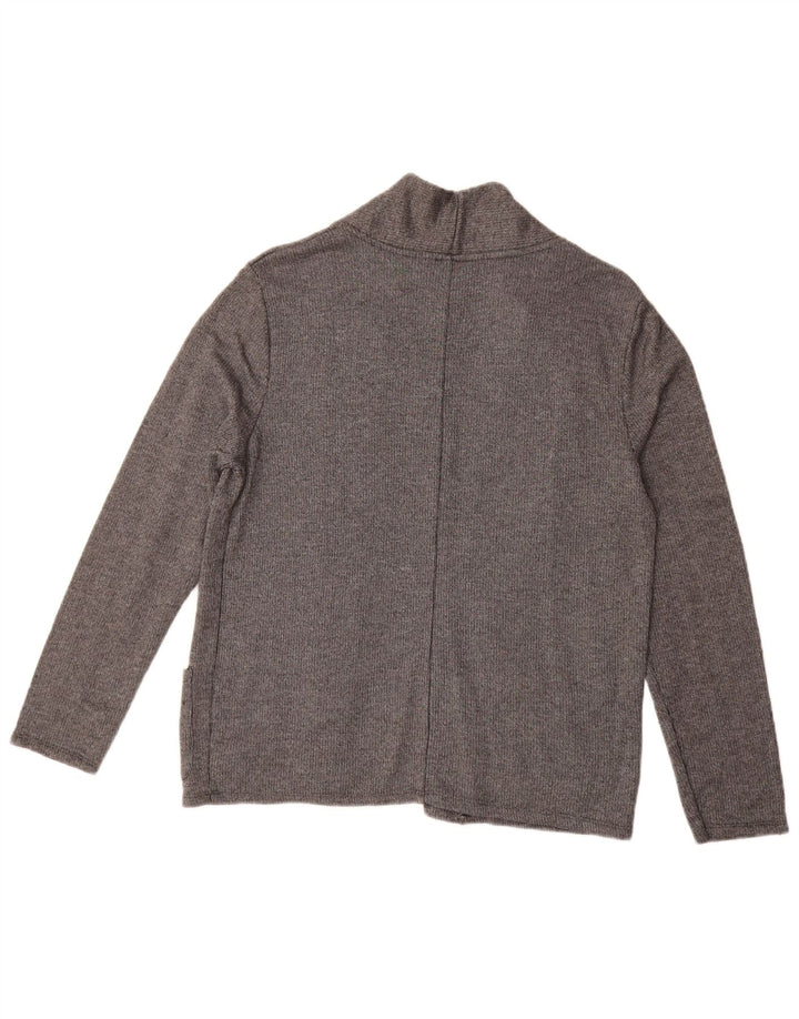 Zara Herren-Cardigan-Pullover, klein, Grau