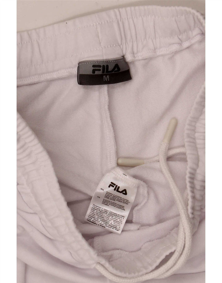 Fila Damen-Trainingshose, Jogginghose, UK 12, Mittelweiß, Farbblock