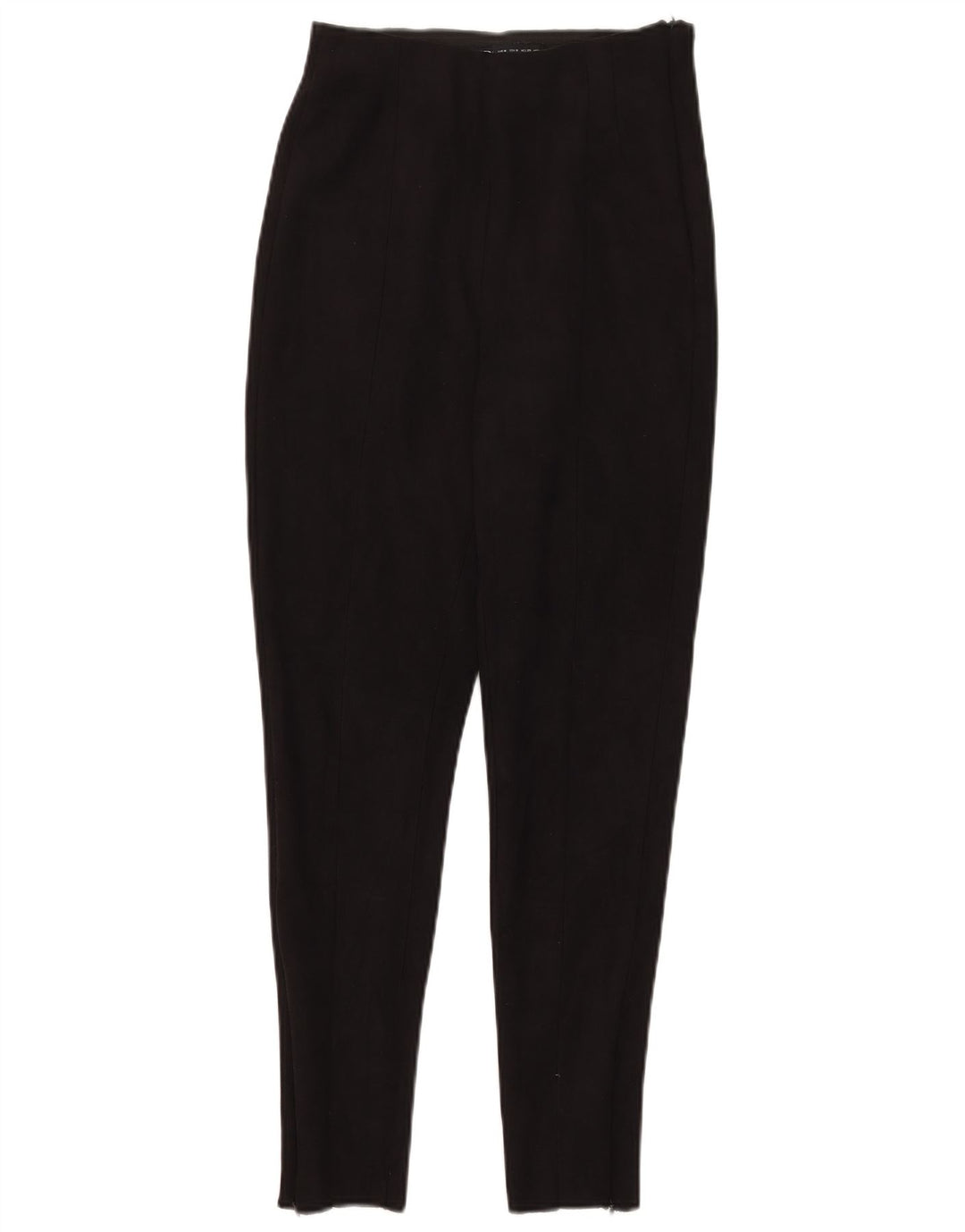 Schmale, kurze Hose von Zara für Damen, Größe M, W28, L26, Schwarz