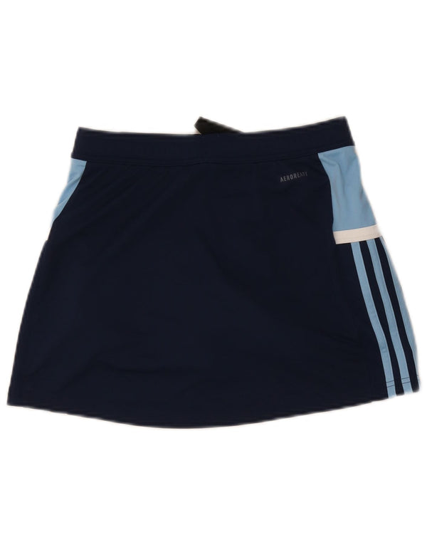 Adidas Damen Reading Hockey Skort UK 8/10 Small Marineblau Sport