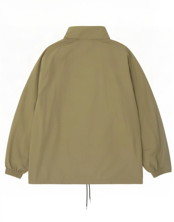 Diadora Herren-Regenmantel mit Kapuze, UK 42, XL, Khaki, Polyamid