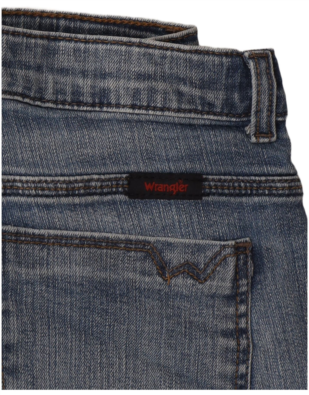 Wrangler Damen Jeansshorts W30 Mittelblau