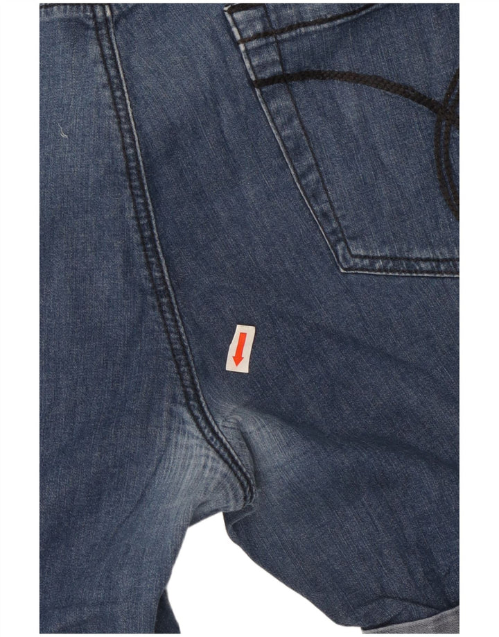 Calvin Klein Jeans Damen Jeansshorts US 8 Medium W29 Blaue Baumwolle