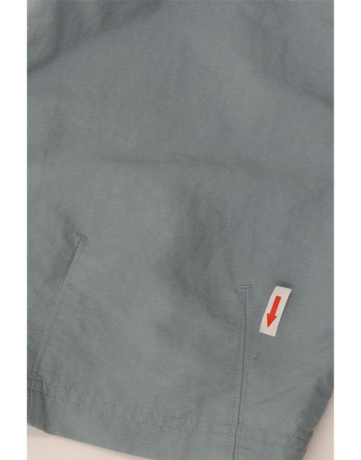 Adidas Herren Capri-Trainingshose aus mittelblauem Polyamid