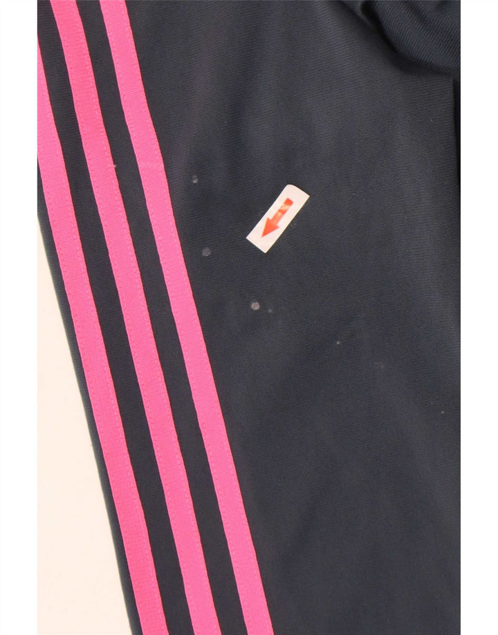 Adidas Damen Trainingsanzug Top Jacke EU 38 Small Grau Polyester