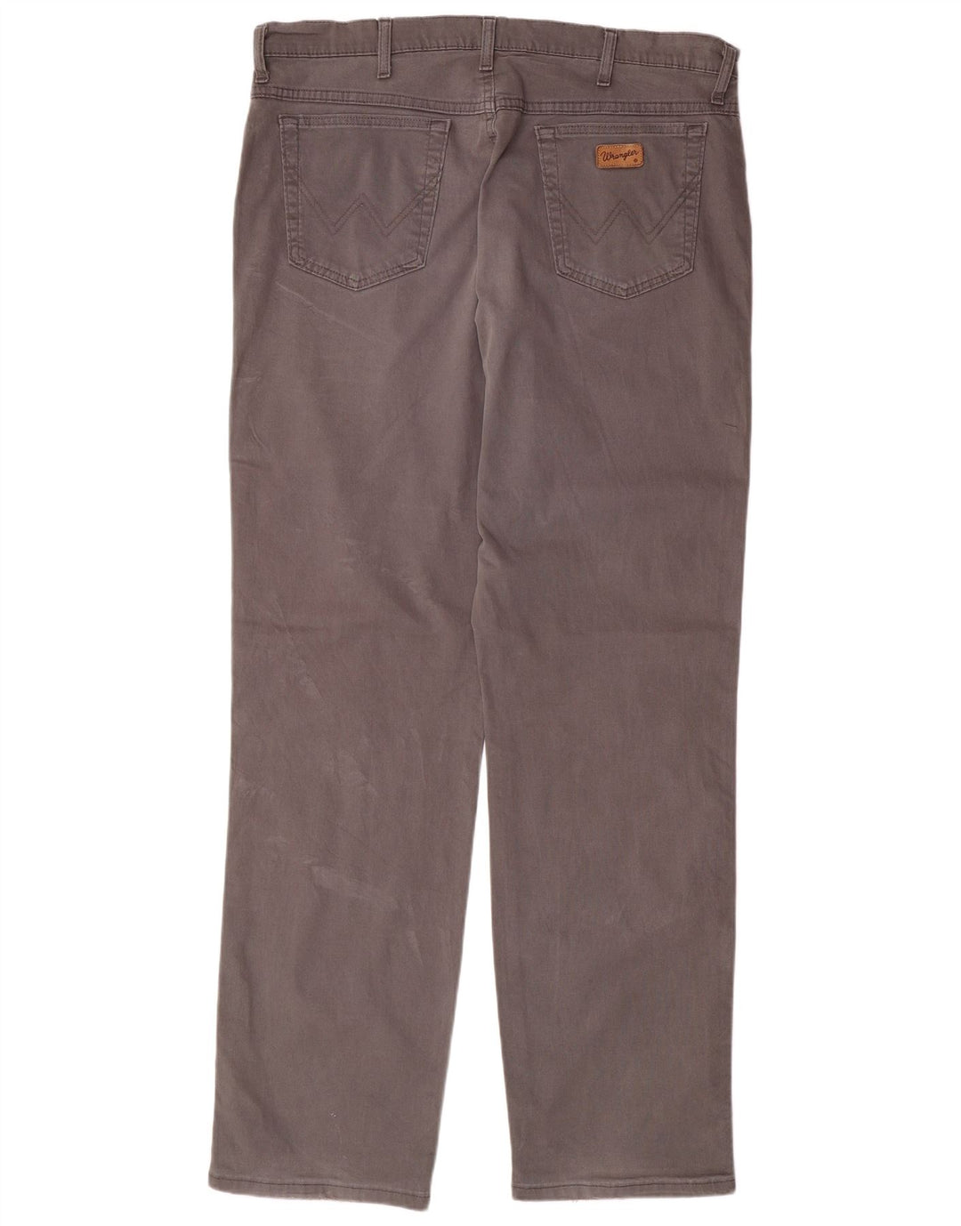 WRANGLER Gerade Freizeithose für Herren, W38, L34, graue Baumwolle
