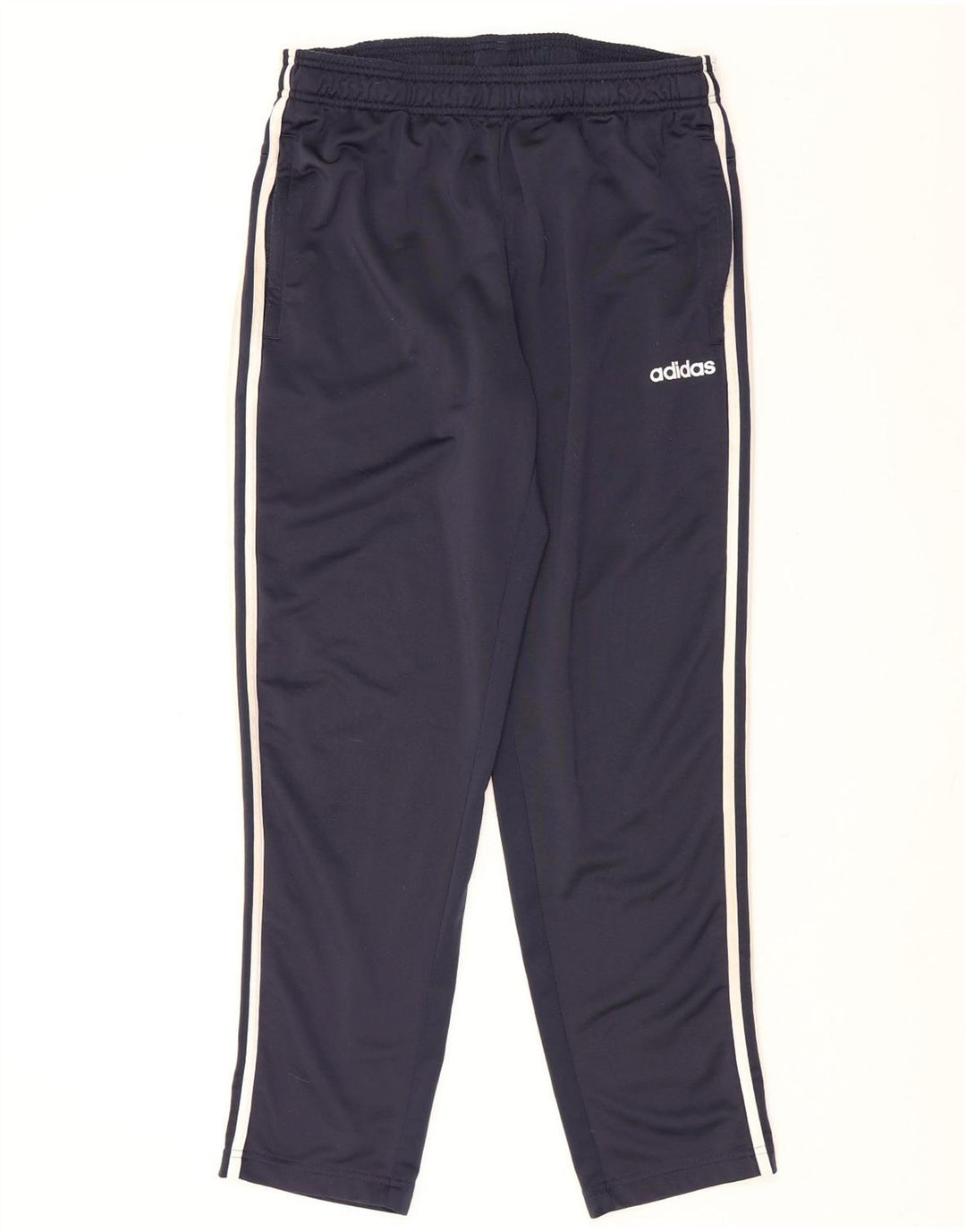 ADIDAS Mens Tracksuit Trousers Large  Navy Blue Polyester Vintage Adidas and Second-Hand Adidas from Messina Hembry 