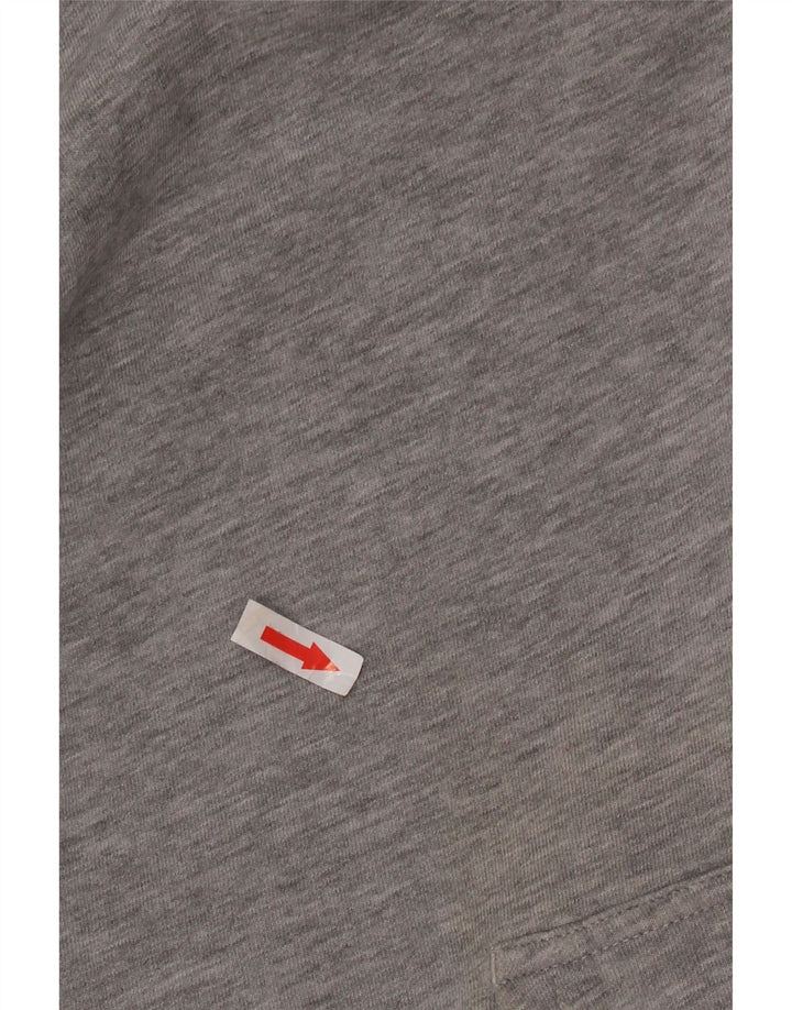 Champion Herren-Kapuzenpullover, groß, graue Baumwolle