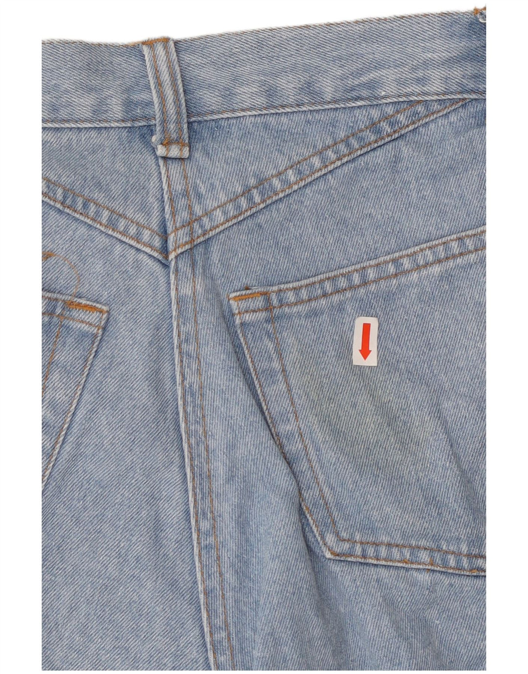 VINTAGE Damen Jeansshorts W36 XL Blaue Baumwolle