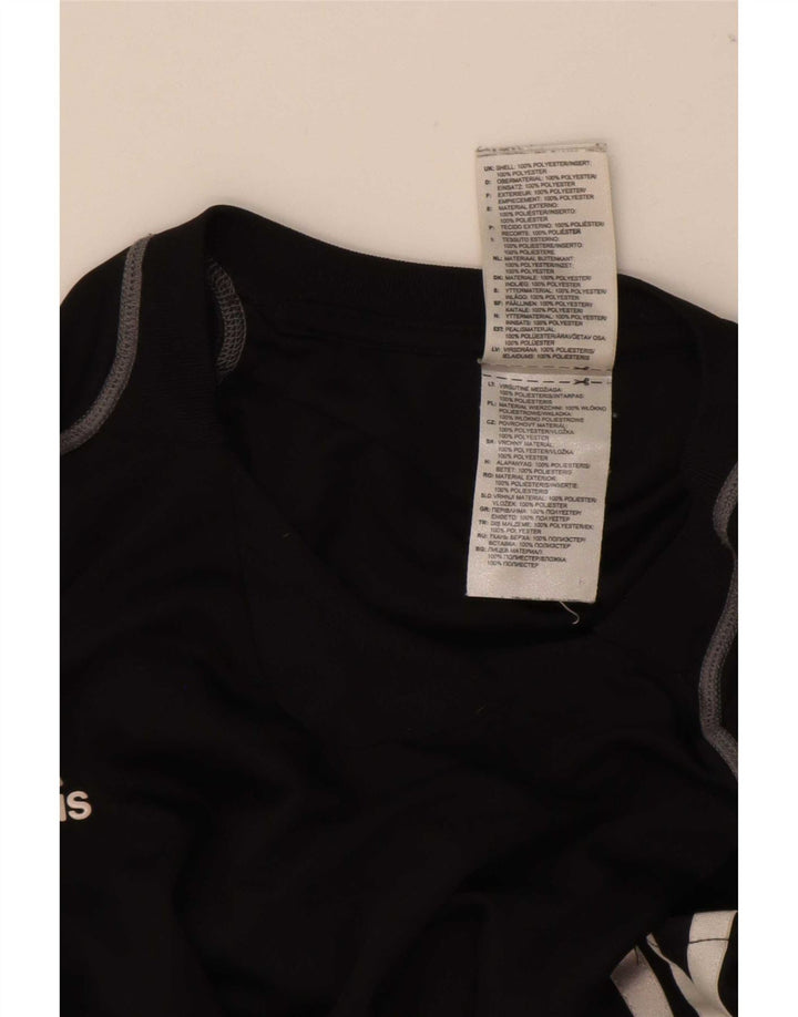 Adidas Damen Climacool Weste Top UK 14 Medium Schwarz Polyester