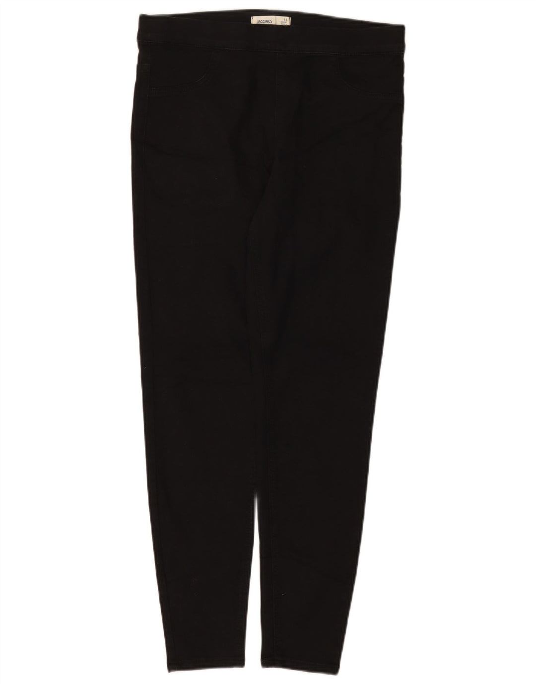 Marks & Spencer Damen kurze Jegging-Jeans UK 12 Medium W30 L26 Schwarz