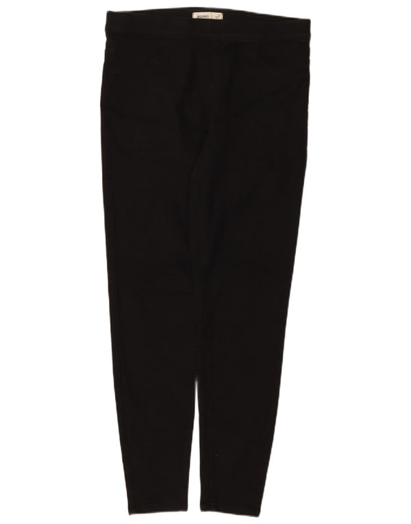 Marks & Spencer Damen kurze Jegging-Jeans UK 12 Medium W30 L26 Schwarz