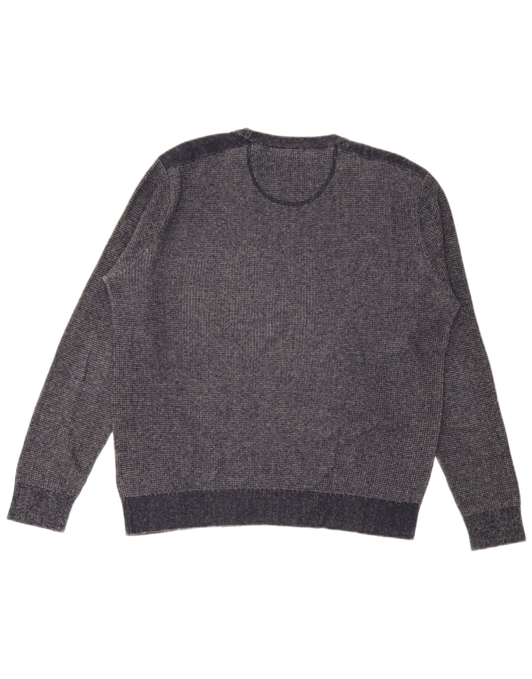 Marlboro Classics Herren-Pullover mit Rundhalsausschnitt, 2XL, Marineblau