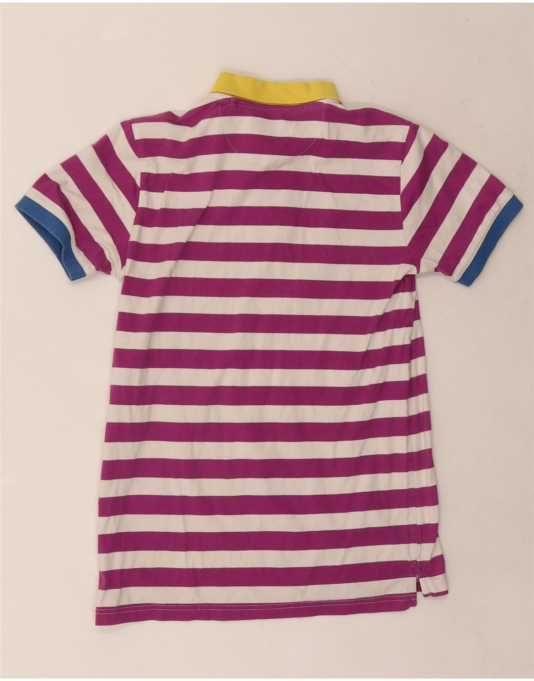 Invicta Herren Poloshirt Small Lila gestreift