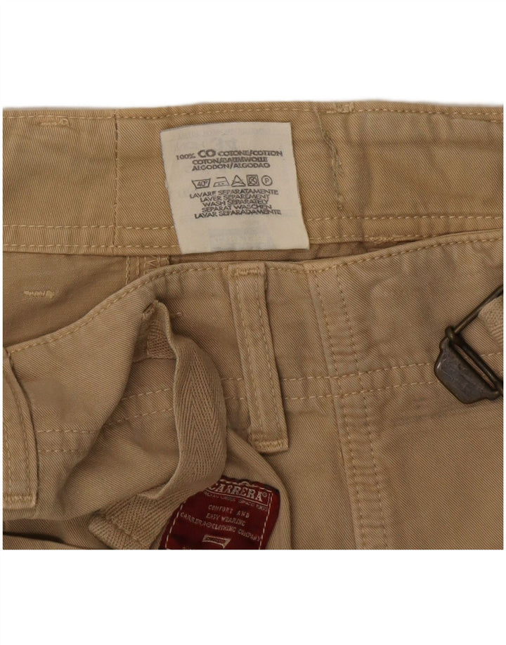 Carrera Herren Cargoshorts IT 50 Large W34 Beige Baumwolle