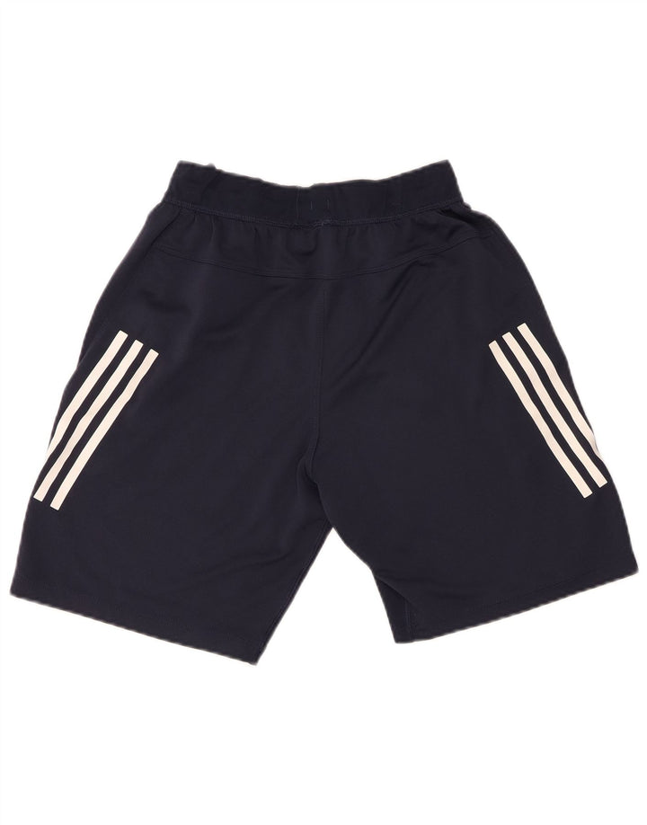 Adidas Sportshorts für Jungen, 7–8 Jahre, Marineblau, Polyester