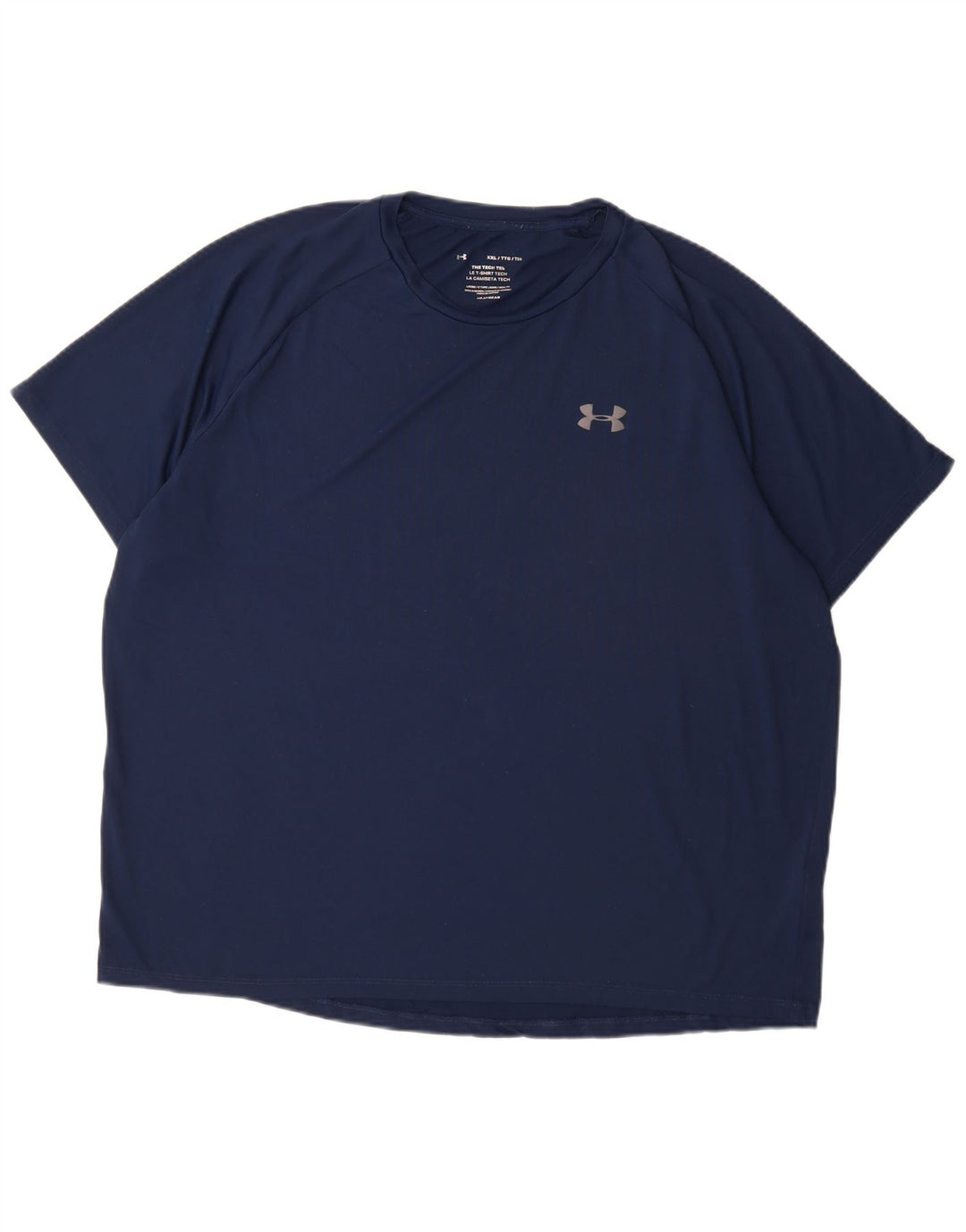 Under Armour Herren T-Shirt Top 2XL Marineblau Polyester