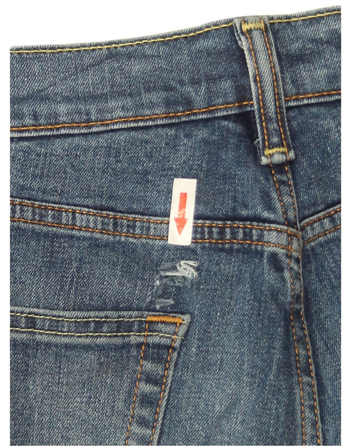 Levi's Herren 514 Straight Jeans W32 L32 Blaue Baumwolle