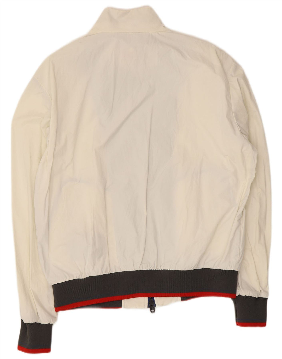 REFRIGIWEAR Herren Bomberjacke UK 38 Mittelweißes Colourblock-Polyamid