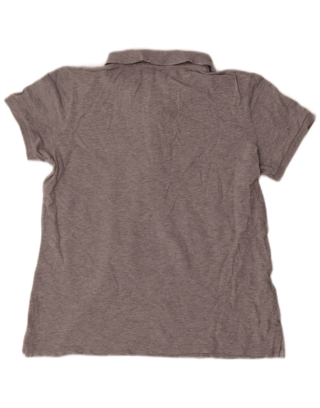 Benetton Herren Poloshirt UK 14 Mittelgrau