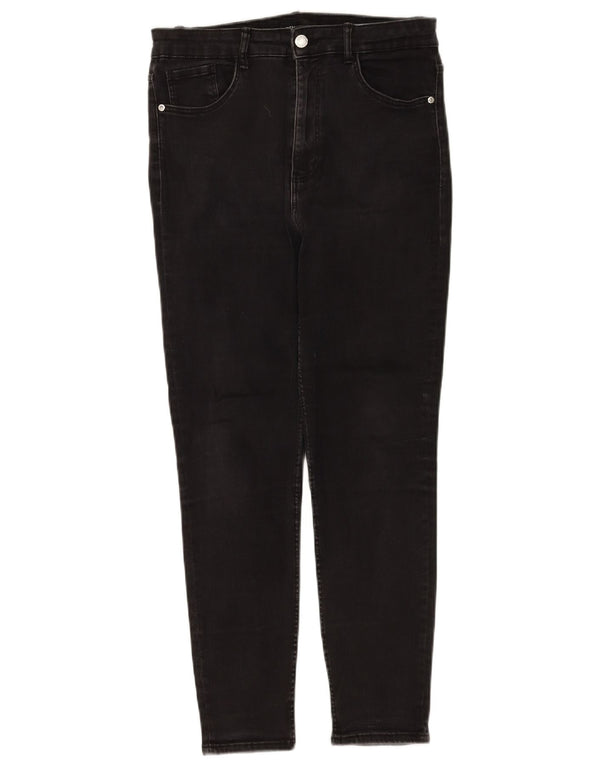 Zara Damen Skinny Jeans EU 44 XL W34 L26 Schwarz