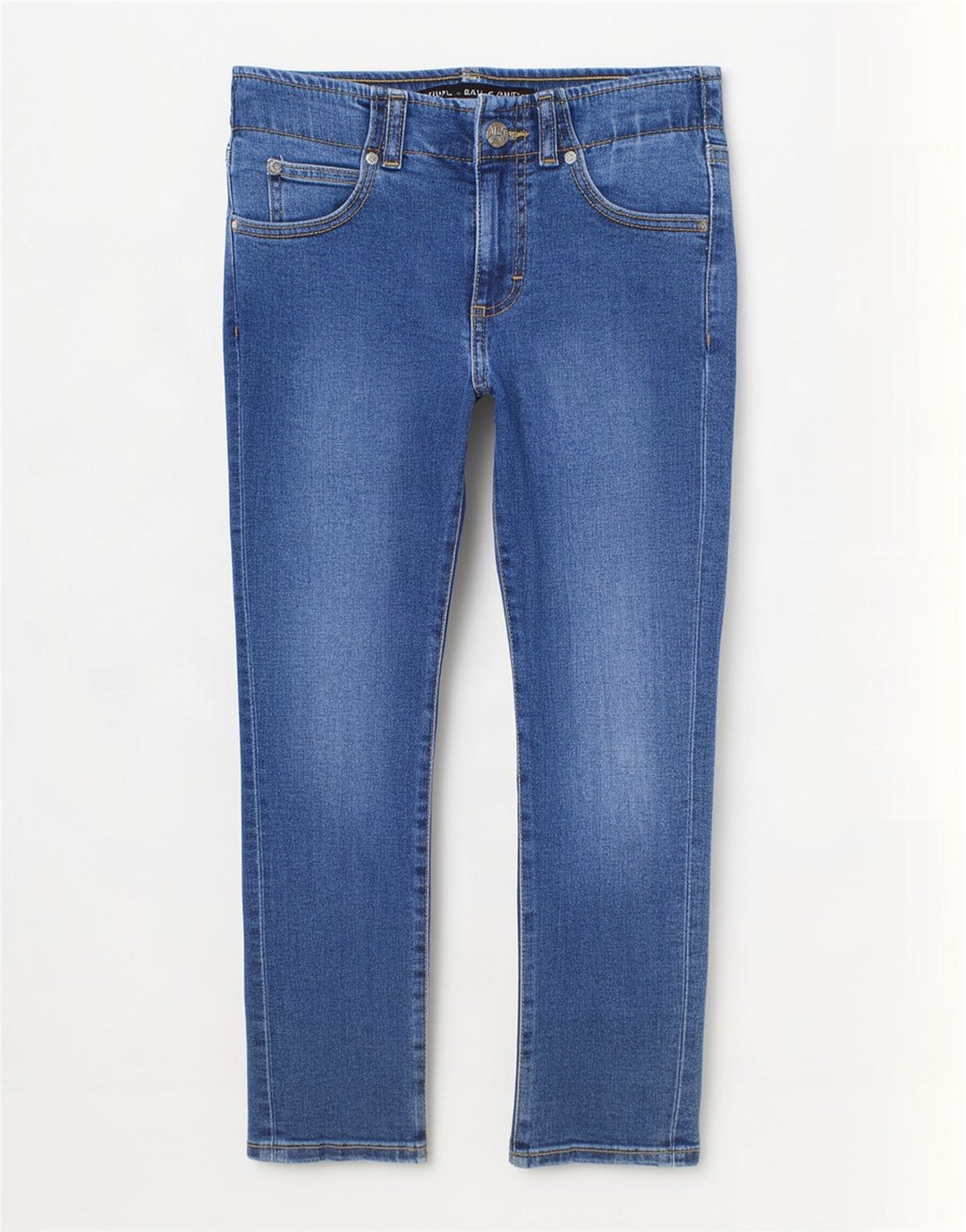 Lee Slim-Jeans für Jungen, 11–12 Jahre, W24, L29, blaue Baumwolle