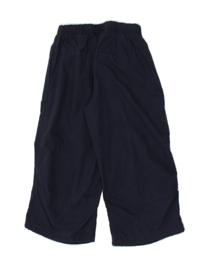 NIKE Girls Tracksuit Trousers 10-11 Years Medium  Navy Blue Polyester Vintage Nike and Second-Hand Nike from Messina Hembry 