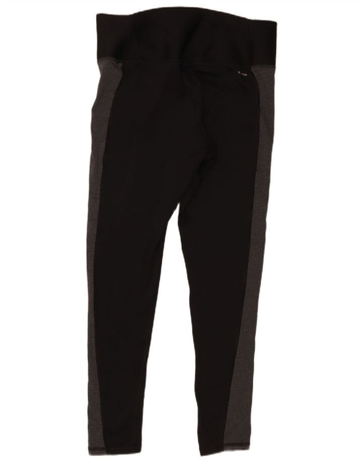 Champion Damen Leggings UK 18 XL Schwarz Colourblock Polyester