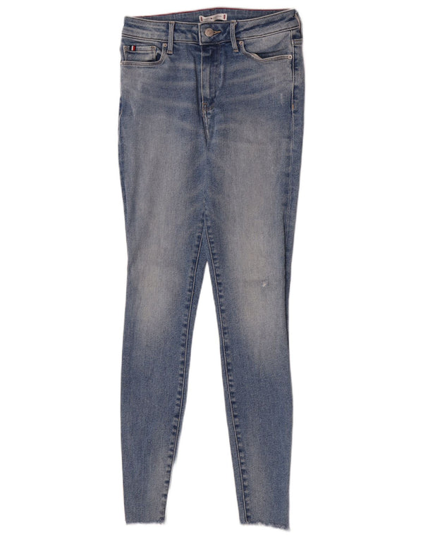 Tommy Hilfiger Damen Skinny Jeans W26 L27 Blaue Baumwolle
