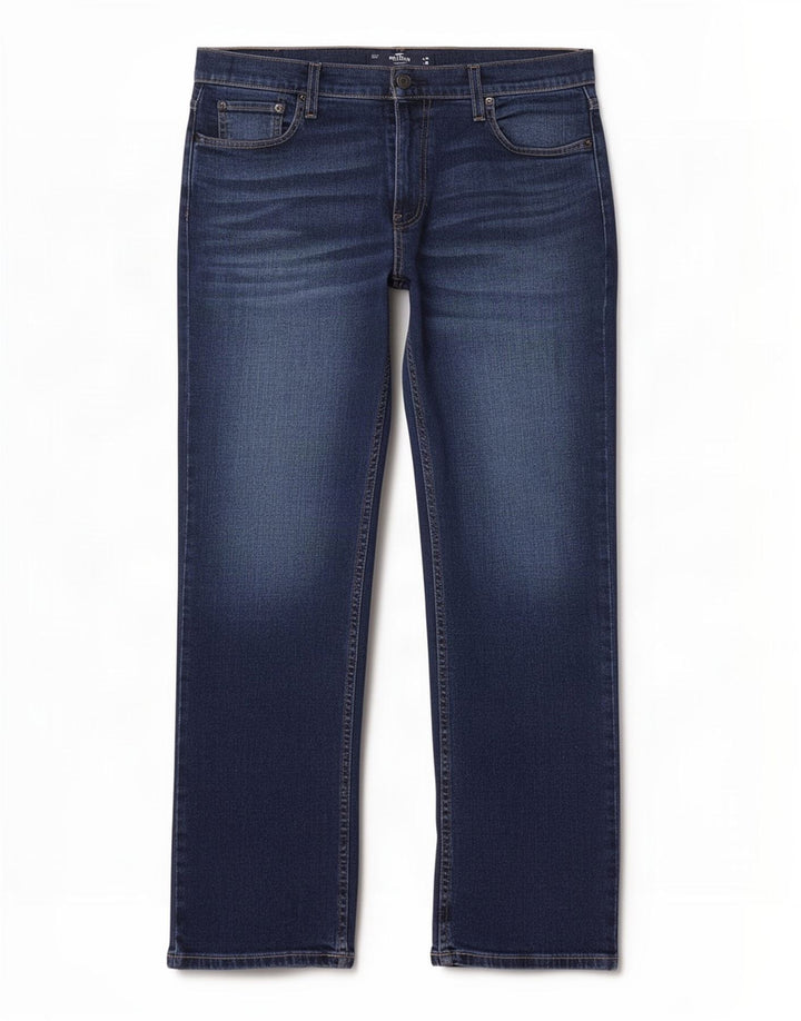 Hollister Herren Straight Jeans W34 L30 Blau
