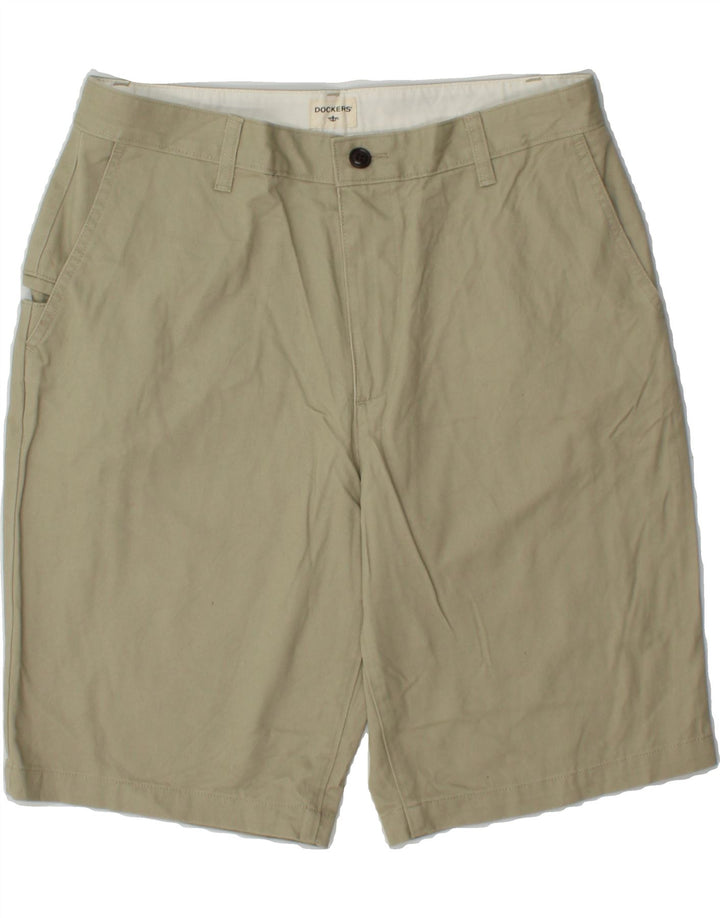 DOCKERS Mens Cargo Shorts W32 Medium Beige Cotton Vintage Dockers and Second-Hand Dockers from Messina Hembry 