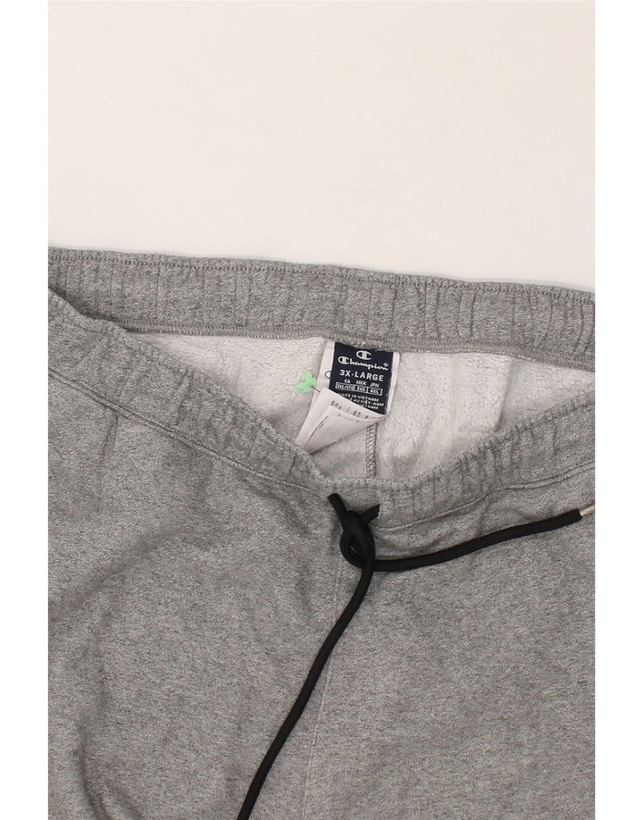CHAMPION Herren-Trainingshose, Jogginghose, 3XL, graue Baumwolle
