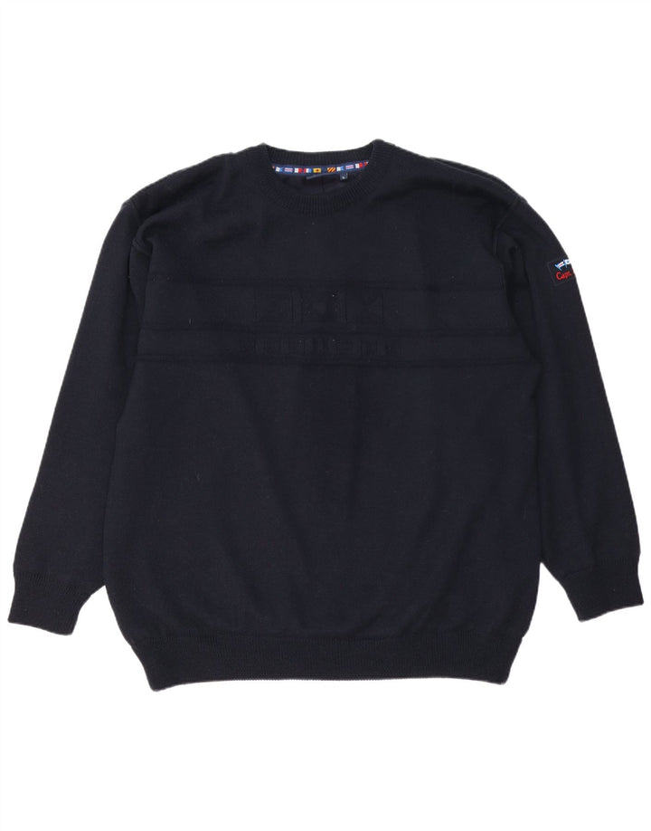 WHISPER Herren Yachting Rundhalspullover Pullover XL Marineblau Polyester