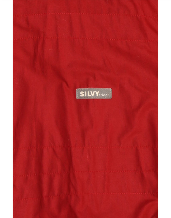 Silvy Herren Strick-Wendejacke UK 40 Large Grau Geometrisch