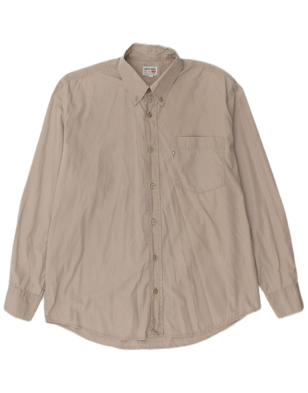 Levi's Herrenhemd aus mittelgrauer Baumwolle